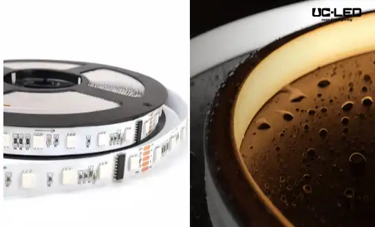 What is the difference between LED Neon Flex and LED strip lights?